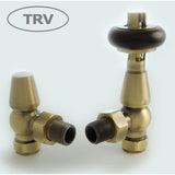 Enzo Thermostatic Traditional TRV Angle Radiator Valves