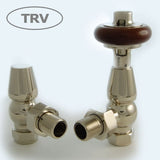 Enzo Thermostatic Traditional TRV Angle Radiator Valves