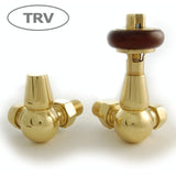 Enzo Thermostatic Traditional TRV Corner Radiator Valves