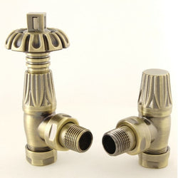 Morgan Thermostatic Traditional TRV Angle Valves