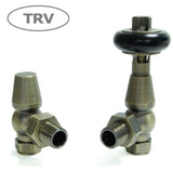 Enzo Thermostatic Traditional TRV Angle Radiator Valves