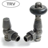 Enzo Thermostatic Traditional TRV Angle Radiator Valves