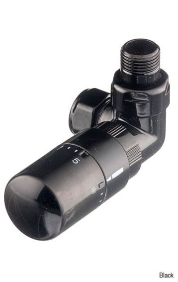 Ideal Thermostatic TRV Corner Valves