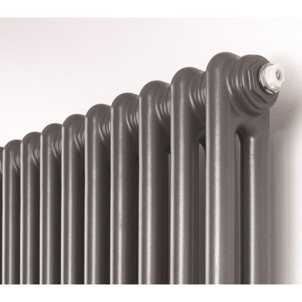 Fitzrovia 2 Column Radiator - 1800mm H x 300mm W – BTU Radiators