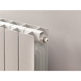 Holborn Horizontal Aluminium Radiator - 407mm H x 660mm W