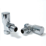 Essential Manual Angle Modern Radiator Valves