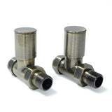 Essential Manual Straight Modern Radiator Valves