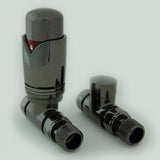 Essential Thermostatic TRV Straight Modern Radiator Valves