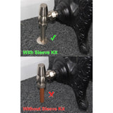 Radiator Pipe Cover Kit - 130mm Long
