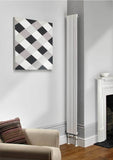 Water Lily Double Vertical Radiator - 2020mm H x 160mm W