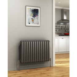 Cassius Horizontal Radiator - 550mm High x 507mm Wide