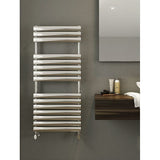 Cove Towel Rail - 826mm High x 500mm Wide - Polished Stainless