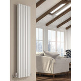 Cove Double Vertical Radiator - 1800mm High x 413mm Wide
