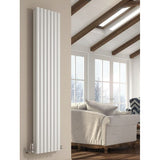 Cove Double Vertical Radiator - 1500mm High x 413mm Wide