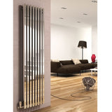 Dune Stainless Steel Vertical Radiator - 1800mm High x 280mm Wide