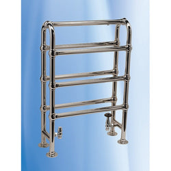 Sandhurst Traditional Towel Rail - 850mm High x 600mm Wide - Chrome