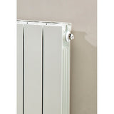 Saxon Aluminium Horizontal Radiator - 690mm H x 820mm W