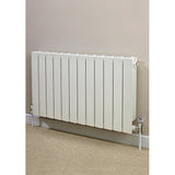 Saxon Aluminium Horizontal Radiator - 440mm H x 820mm W